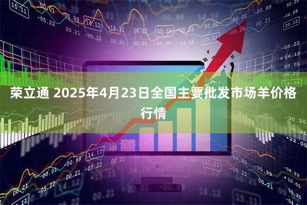 荣立通 2025年4月23日全国主要批发市场羊价格行情
