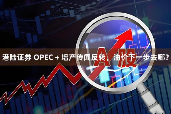 港陆证券 OPEC + 增产传闻反转，油价下一步去哪？
